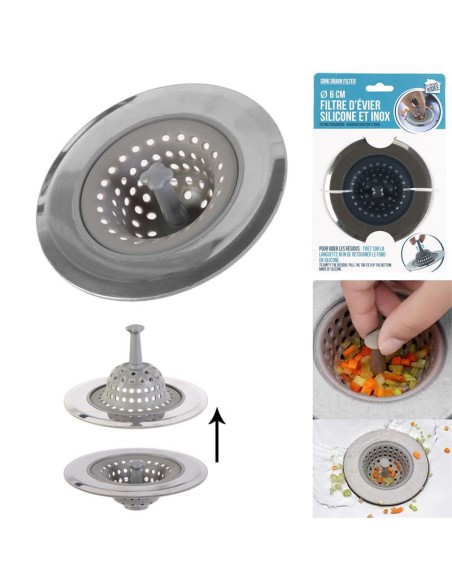 me2550 - filtre d evier en silicone m24