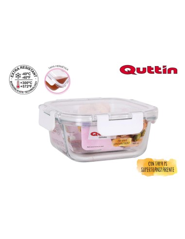 boite carree couv.hermetique