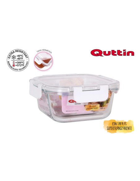 boite carree couv.hermetique