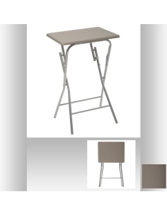 102170c-table pliante 48x38cm taup h64