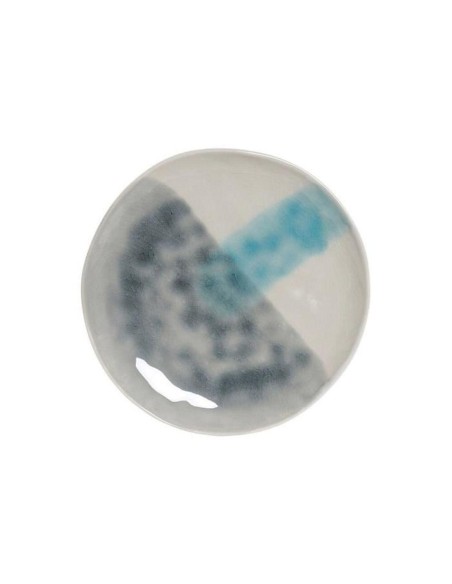 assiette gr s émaillé 21x21x2,5 180 bleu