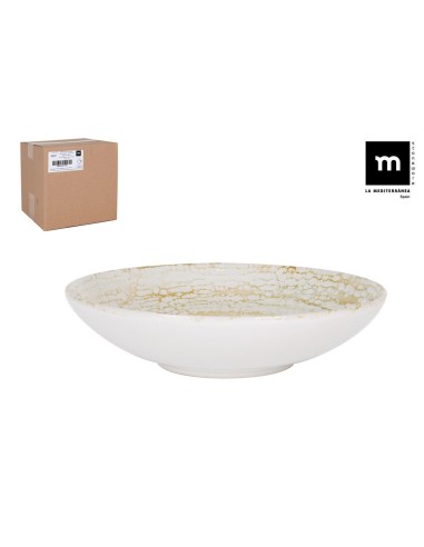 assiette creuse 21cm sasha monaco lumino