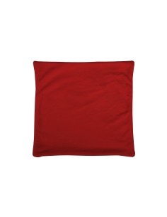 c05792003h - housse de coussin doudou rouge 40x40 - rouge