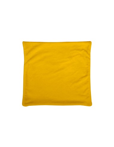 c05792017h - doudou housse coussin 40x40cm jaune - 100% pe - pcb 10