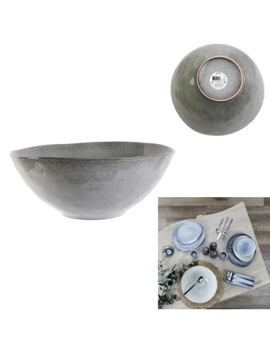 ka3760-saladier 3l d28cm h11cm au gres du temps gris m4