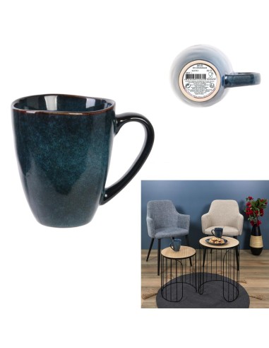mug 30cl au gres du temps bleu m12
