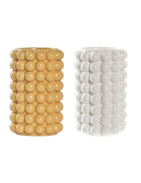 jarron ceramica 13x13x21 2 surt.