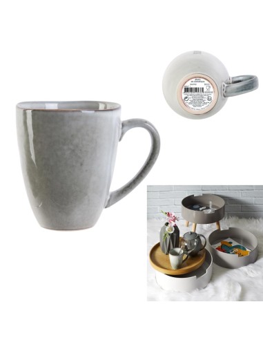 mug 30cl au gres du temps gris m12
