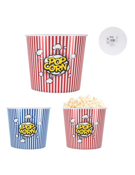 mg2051-pot a pop-corn 3.5l rouge bleu m60