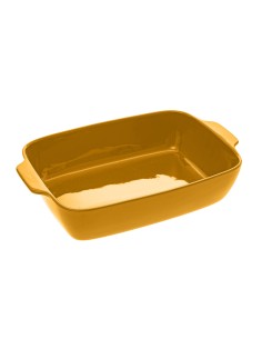 151442-plat oval ceramique 28x17 gris L. 17 x P. 6 x H. 28 cm