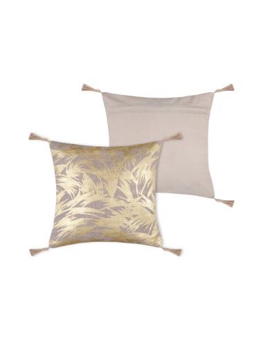 maldives coussin 40x40 - dore 100%co