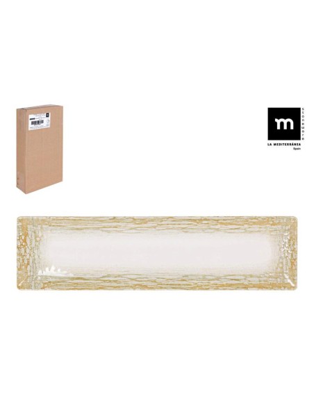 plat rect. 30x8cm sasha  elite eclat