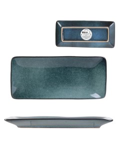 ka3877-coupelle rectangle gres du temps 10x22cm bleu m12