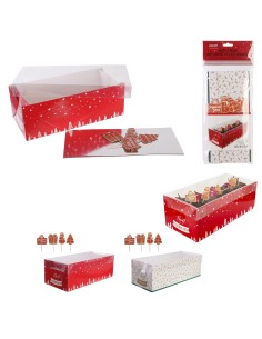 boite a buche noel 26cm avec piques apero deco m24