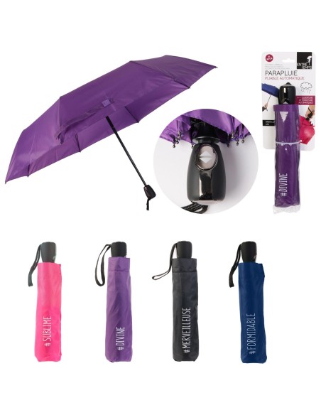 parapluie ouverture et fermeture automatique m12