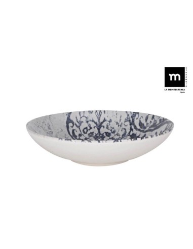 v26102-assiette creuse 21cm horusmonaco ecla