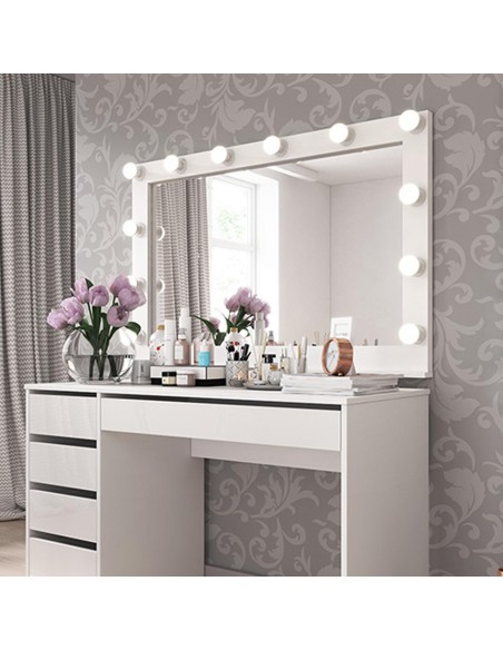 ada miroir + led 120 x 67 x 11 cm