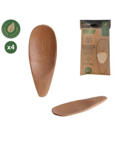 ka3901-cuillere de degustation bambou x4 m18