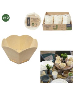 ka39081-barquette snacking en pin x12 h7.3cm m18