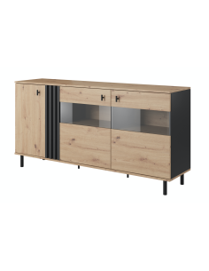 buffet/commode madis 165/3d-  3prtes -  165.1x82.2x40cm
