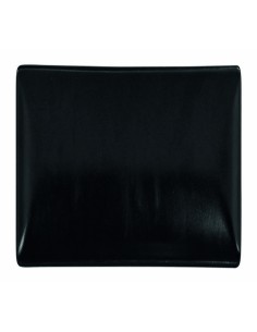 assiette presenta noir 30x30cm ming ii
