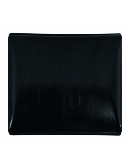 assiette presenta noir 30x30cm ming ii