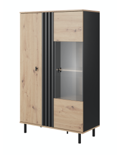 vitrine madis  - 90x148.8x40cm