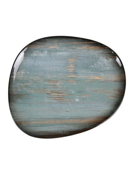 assiette plate  tango omeya 33x27cm