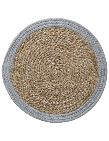 173767c-set table happy pop gris d38 D. 38 x H. 0,5 cm