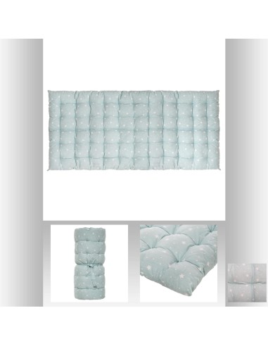 127338d-matelas sol 60x120 vert d'eau