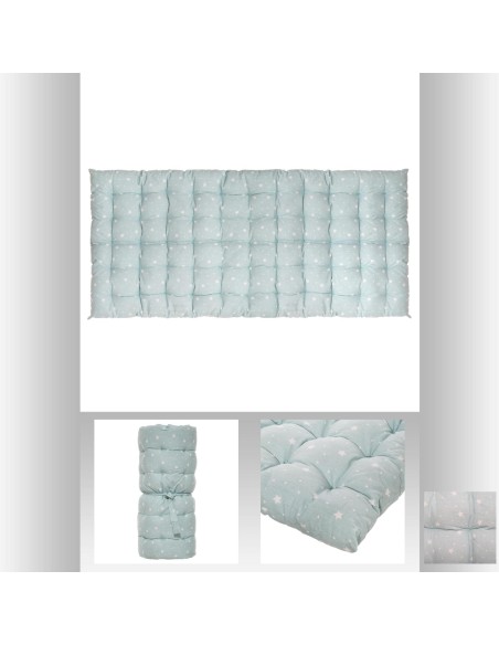 127338d-matelas sol 60x120 vert d'eau