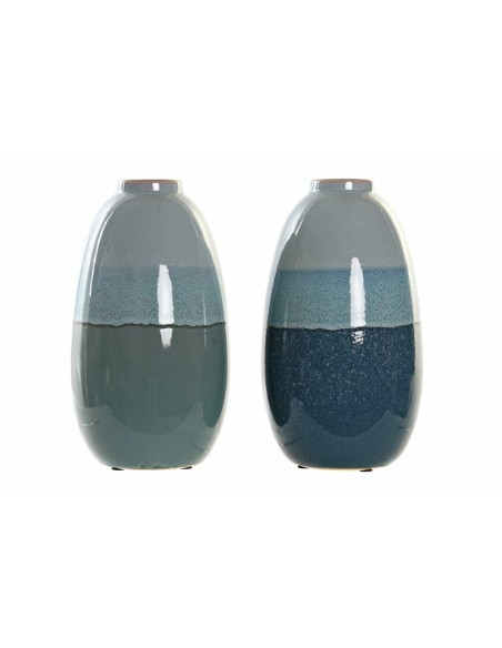 jarron gres 16x16x28,5 tricolor 2 surt.