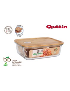 boite rect.cover bambou 23x17.5cm