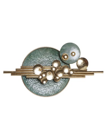 decoration murale doree 118.7x10x64 cm