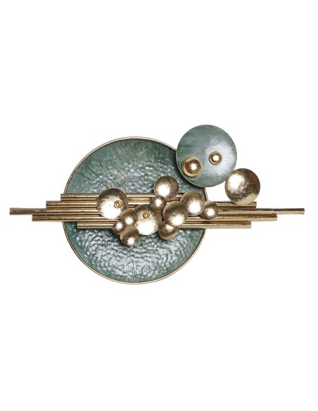 decoration murale doree 118.7x10x64 cm