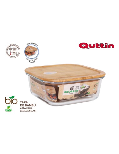 boite carree couv.bamboo18.5x18.5cm  qut