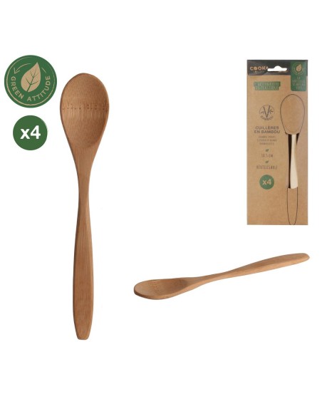 ka3900-cuillere bambou x4 m18