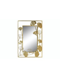 mb-194899 - miroir métal miroir 66x2,5x91,5 doré