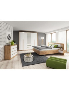 lit xelo avec tables  chevet meb001010