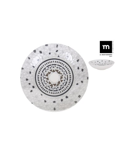 b26102d - assiette creuse 21cm barroc monaco ec