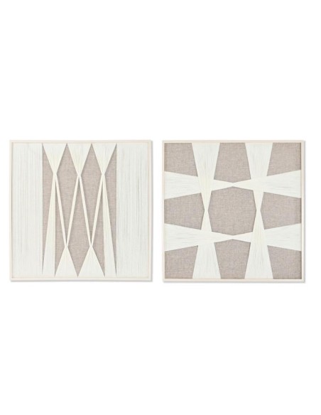 cu-209542 - tableau mdf coton 80x3x80 3d 2 mod.