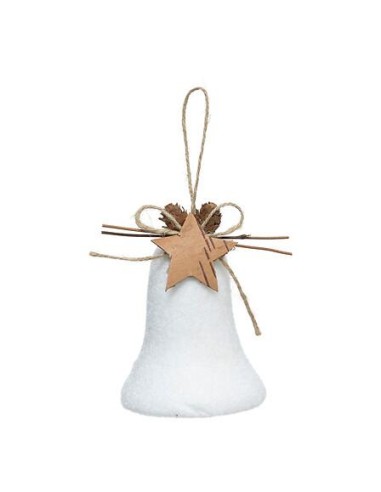 198948 - sdn plf cloche neige bl 10cm