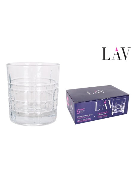 1097033s - set 6 verres wisky  325cc brit