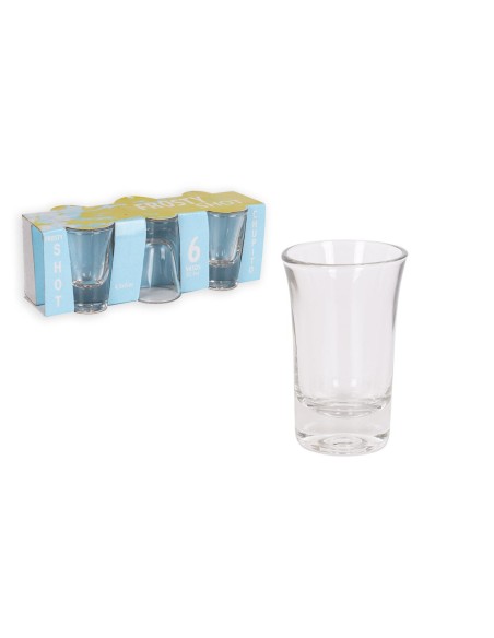 608105-set 6 verre chupito 37.5cc shotfrosty