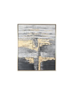 cu-208921 - tableau toile ps 131x3,8x156 abstrait peint main