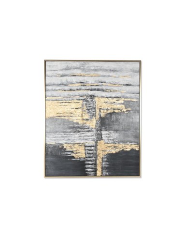 cu-208921 - tableau toile ps 131x3,8x156 abstrait peint main