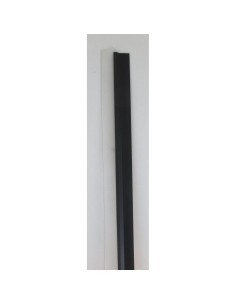 840295 - bas de porte adhesif caoutchouc 93 cm - noir