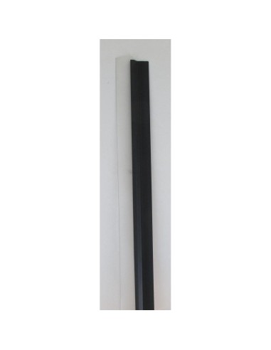 840295 - bas de porte adhesif caoutchouc 93 cm - noir