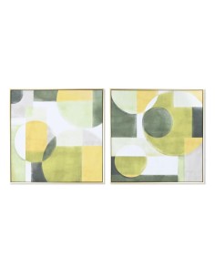 cu-208941 - tableau ps toile 83x4x83 abstrait encadré 2 mod.