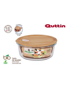 qt-bm24943-boite ronde.couv.bamboo 20.5cm qut